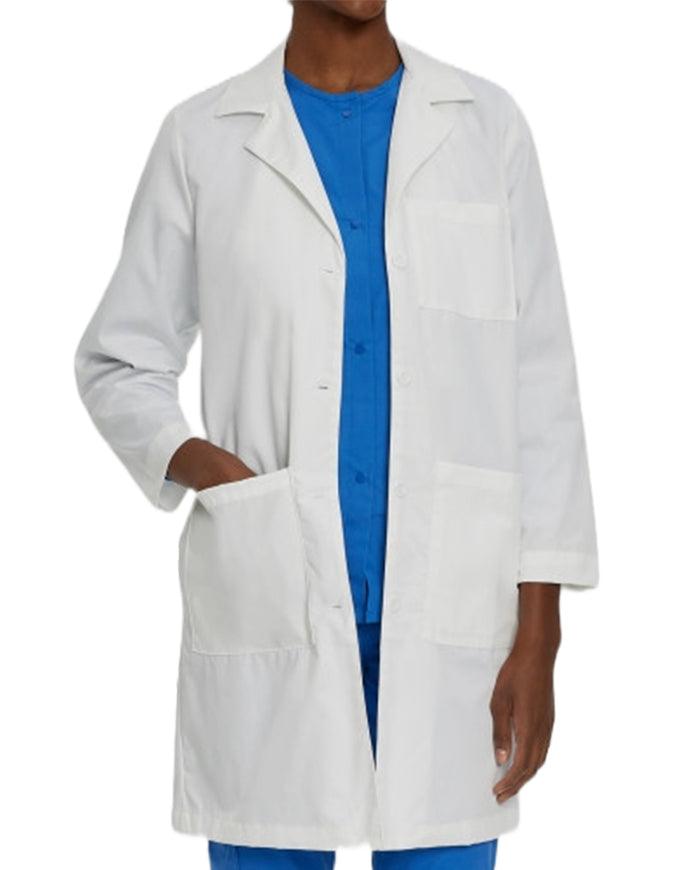Shop Landau 3153 Women's 38 Inch Stretch Twill Four Button Lab Coat