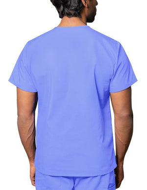 Adar Universal Unisex V Neck Tunic One Pocket Scrub Top