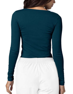 Adar Universal Women's Classic Fit Long Sleeve Comfort Tee