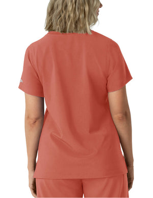 Carhartt Force Cross-Flex Women's Crew Neck Scrub Top