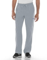 Cherokee Workwear Men's Drawstring Cargo Tall Scrub Pant Grey