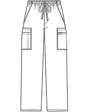 Cherokee WorkWear Men Natural Rise Drawstring Pants
