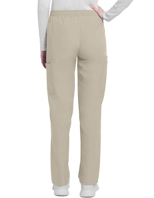 Cherokee WW Originals Ultra Women's Mid Rise Pull-on Slim Leg Cargo Pant