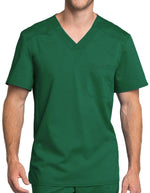 Cherokee Workwear Revolution Tech Men's V-Neck Top - hunter