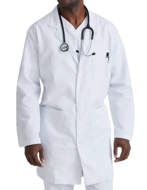 Grey's Anatomy Men's Five Pocket French Seam Long Lab Coat