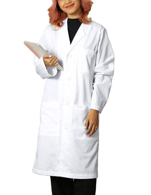 Clearance HeedFit Unisex Classic Long Cotton Lab Coat