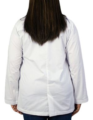 HeedFit 31 Inches Three Pockets Lab Coat For Unisex