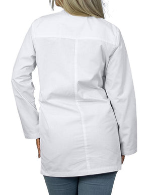 Free Embroidery HeedFit Unisex 31 Inches Three Pocket White Consultation Coat