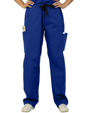 HeedFit Unisex Drawstring Cargo Scrub Pant