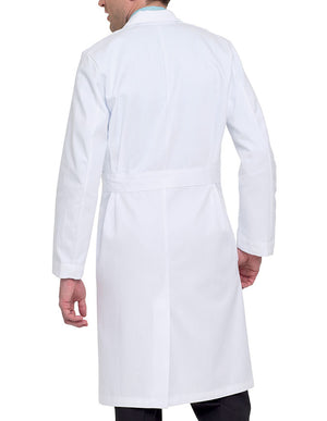 Landau Mens 43.5 inches Full Length Three Pocket Medical Lab Coat