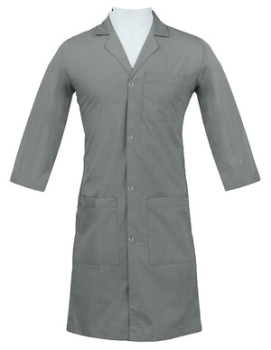 Panda Uniform Unisex Snap Front 3 Quarter Sleeve Imported Lab coat