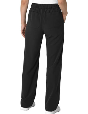 Wink Nova Women's Petite Stovepipe High-Low Hem Scrub Pant