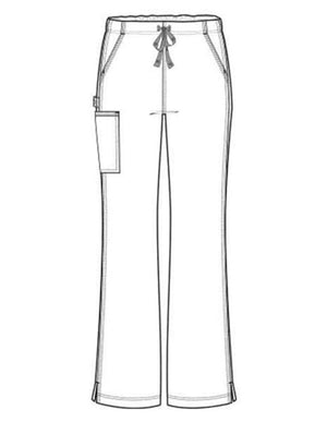Wink WonderFlex 31 Inch Women's Flare Leg Cargo Nurse Scrub Pants