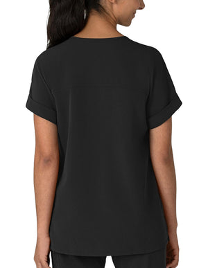 Wink Nova Women's Drop Shoulder Boxy Scrub Top