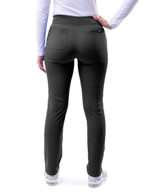 Adar PRO Women's Skinny Leg Yoga Scrub Pant