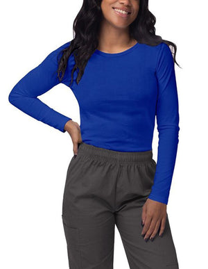 Adar Sivvan Women's Long Sleeve Comfort Underscrub Tee