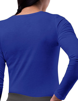 Adar Sivvan Women's Long Sleeve Comfort Underscrub Tee