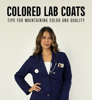 Lab Coats Colours Colored Lab Coats: Tips for Maintaining Color and Quality
