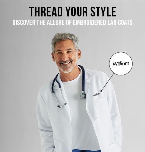 Embroidered Lab Coat Examples Thread Your Style: Unveiling the Charisma of Embroidered Lab Coats