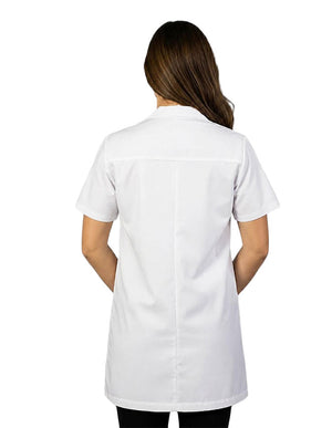 HeedFit Unisex 31 Inches Short Sleeve Consultation Lab Coat