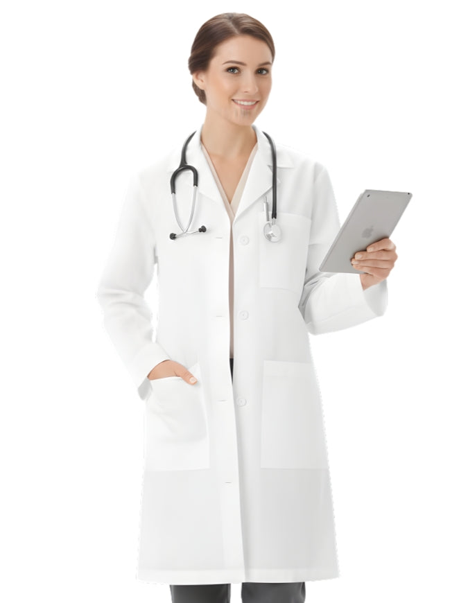 Labcoat HQ Women's 37" iPad Pocket Lab Coat
