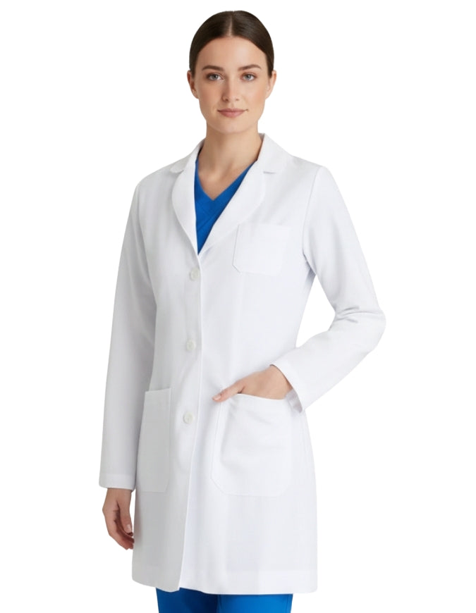 Labcoat HQ Women's 32 Inch Three Pocket Lab Coat