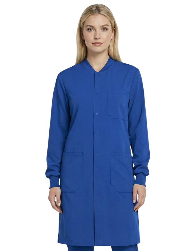 Labcoat HQ Unisex 40" Snap Front Lab Coat