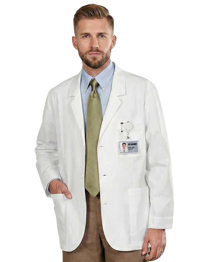 Labcoat HQ 30'' Men's Expandable iPad Consultation Lab Coat