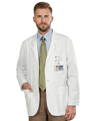 Labcoat HQ 30'' Men's Expandable iPad Consultation Lab Coat