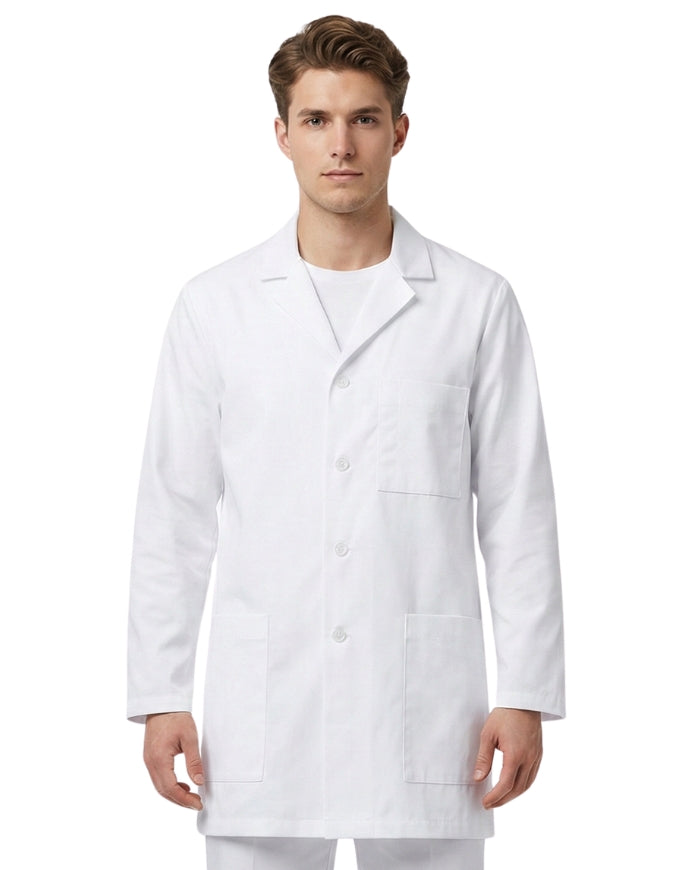 Labcoat HQ 34 Inch Men's Three Pockets Lab Coats