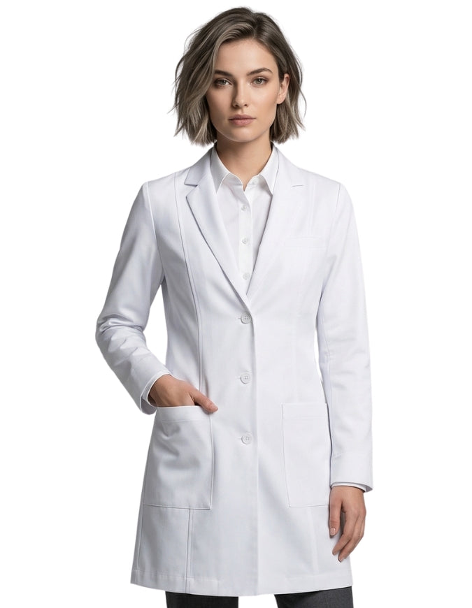 Labcoat HQ Women's 3-Pocket 30 Inch 3 Button Lab Coat