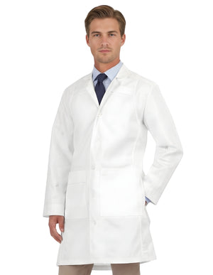 Labcoat HQ 38" Men's Twill Trench Style Lab Coat