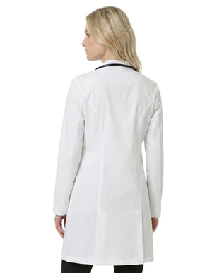 Labcoat HQ Women's 35 inch Stand Up Collar Stretch Labcoat