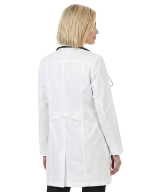 Labcoat HQ Women's 33 Inch High Collar Stretch Lab Coat
