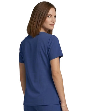 Free Embroidery HeedFit 3- Pockets Women's V-Neck Nursing Scrub Top