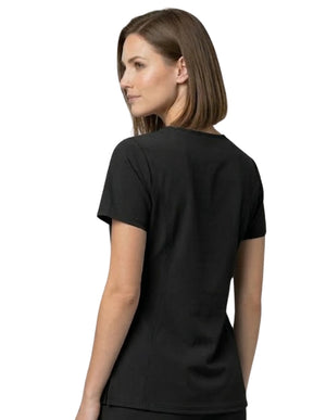 HeedFit Women's Side Pocket Scrub Top