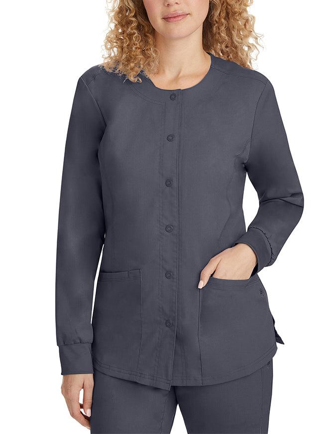 Shop Healing Hands 5063 Purple Label Women's Snap Front Daisy