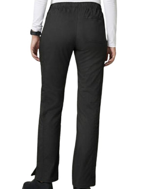 HeedFit Women's 31 Inches Drawstring Flare Scrub Pant