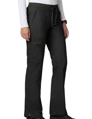HeedFit Women's 31 Inches Drawstring Flare Scrub Pant
