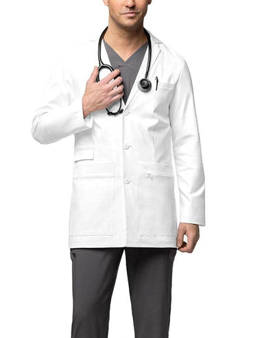 Shop WonderWink Slate 34 Inch Men's Welt Pocket Lab Coat