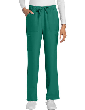 Cherokee WW Originals Ultra Women's Mid Rise Drawstring Trouser Cargo Pant