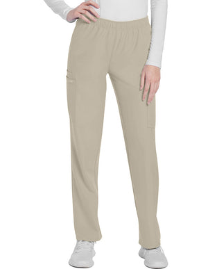 Cherokee WW Originals Ultra Women's Mid Rise Pull-on Slim Leg Cargo Pant
