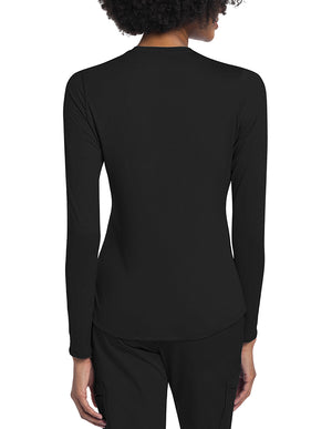 Cherokee Basics Women's Long Sleeve Underscrub Knit Tee