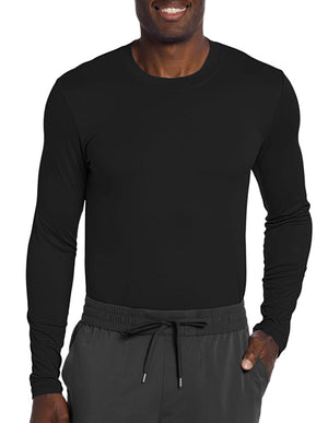 Cherokee Basics Men's Long Sleeve Underscrub Knit Tee