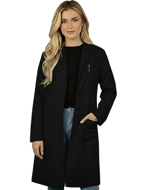 HeedFit 40 Inch Unisex Classic Long White Lab Coat