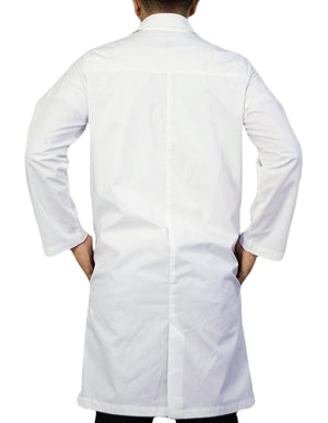 Heedfit 40 Inches Unisex Long Lab Coat with Inner Pocket