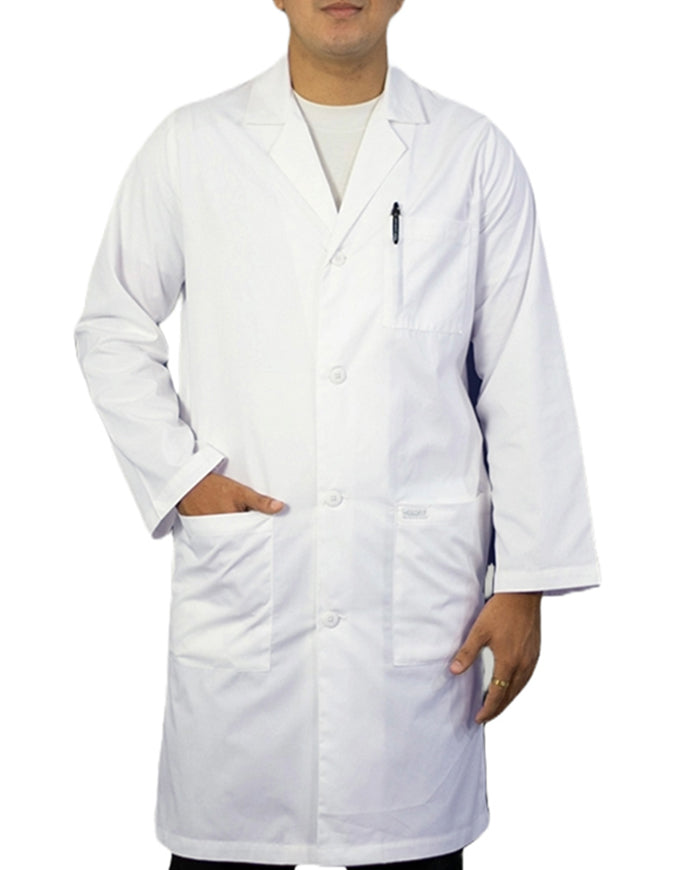 Heedfit 40 Inches Unisex Long Lab Coat with Inner Pocket