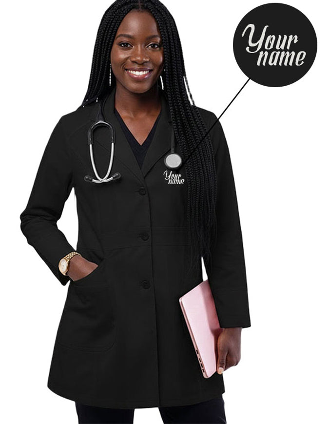 Free Embroidery HeedFit Women's 32 Inches Lab Coat