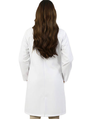 HeedFit 38 Inch Unisex Multi Pockets Premium Lab Coat