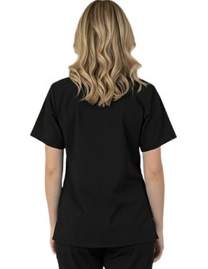 Free Embroidery HeedFit 27.5 Inch Unisex Four Pocket Scrub Top